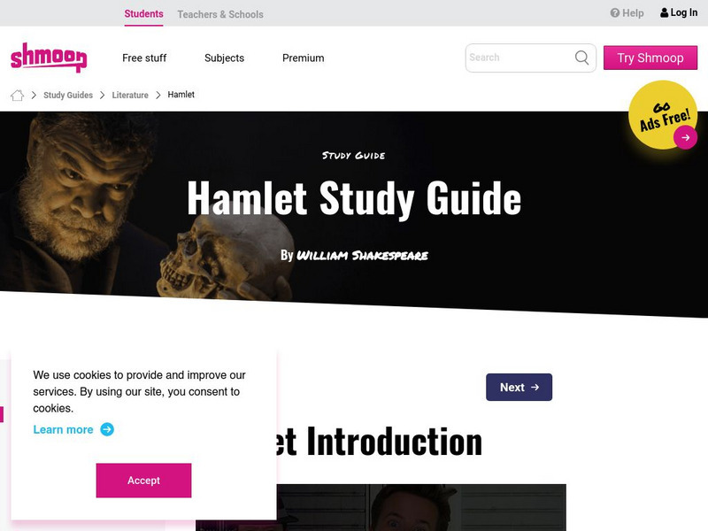 Shmoop: Hamlet: In a Nutshell Activity Shmoop: Hamlet: In a Nutshell Activity
