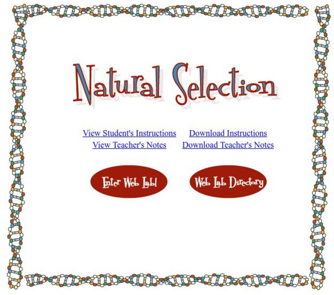 Education Development Center: Natural Selection Interactive Education Development Center: Natural Selection Interactive