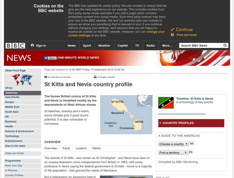 Bbc: News: Country Profile: St Kitts and Nevis Handout Bbc: News: Country Profile: St Kitts and Nevis Handout