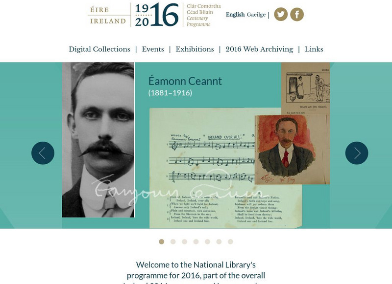 National Library of Ireland: The 1916 Rising: Personalities and Perspectives Interactive National Library of Ireland: The 1916 Rising: Personalities and Perspectives Interactive