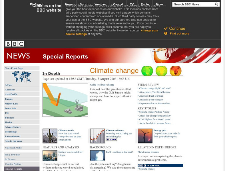 Bbc News: Climate Change Website Bbc News: Climate Change Website