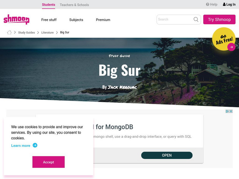 Shmoop: Big Sur Unit Plan Shmoop: Big Sur Unit Plan
