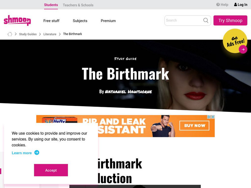 Shmoop: The Birthmark Unit Plan