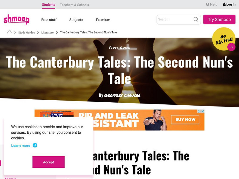 S Hmoop: The Canterbury Tales: The Second Nun's Tale Activity S Hmoop: The Canterbury Tales: The Second Nun's Tale Activity