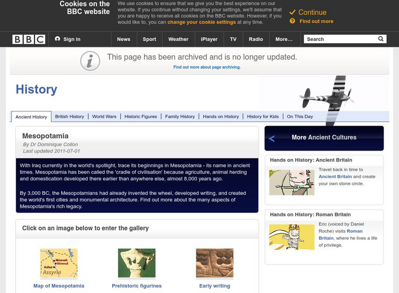 Bbc: Ancient History in Depth: Mesopotamia Graphic Bbc: Ancient History in Depth: Mesopotamia Graphic