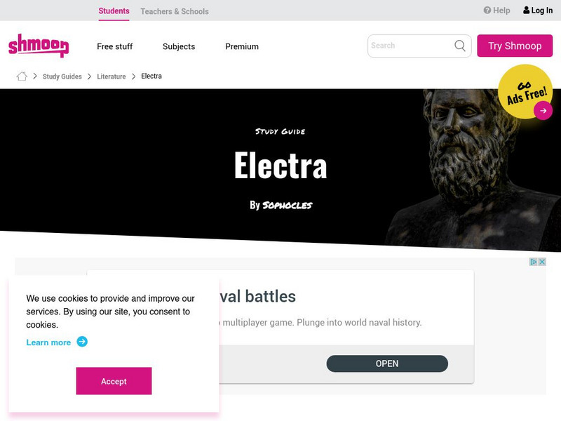 Shmoop: Electra Unit Plan Shmoop: Electra Unit Plan