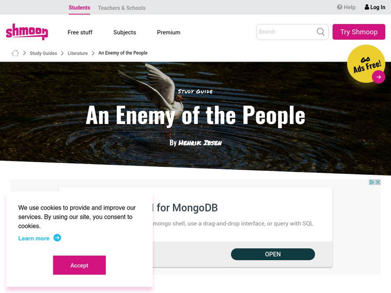 Shmoop: An Enemy of the People Activity