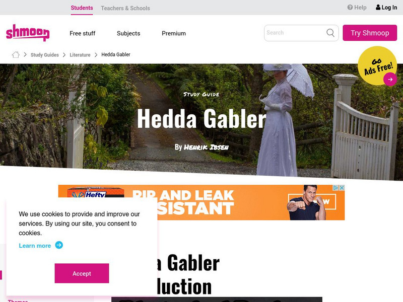 Shmoop: Hedda Gabler Activity