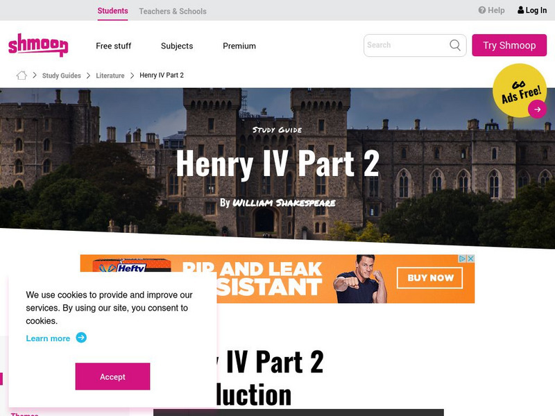 Shmoop: Henry Iv Part2 Website Shmoop: Henry Iv Part2 Website