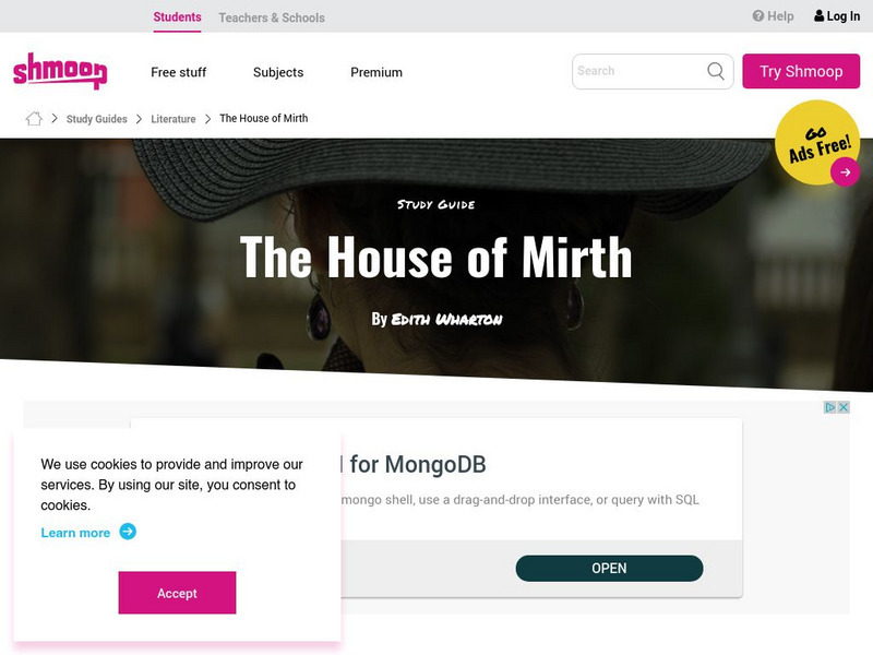 Shmoop: House of Mirth Activity