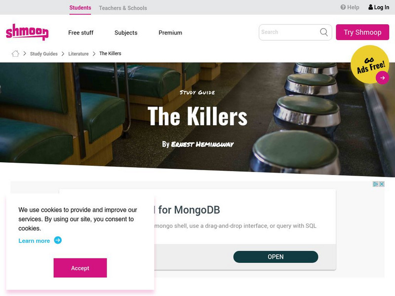 Shmoop: The Killers Activity Shmoop: The Killers Activity