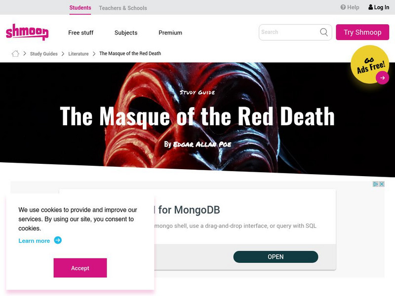 Shmoop: The Masque of the Red Death Activity Shmoop: The Masque of the Red Death Activity