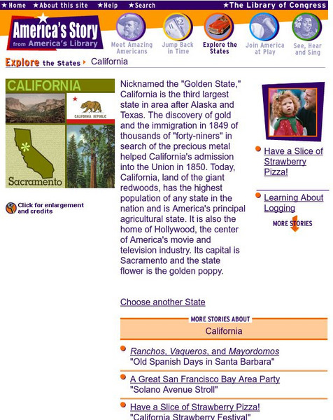Loc: America's Story: California Handout Loc: America's Story: California Handout