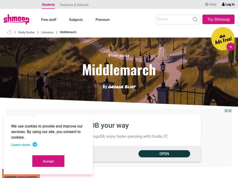 Shmoop: Middlemarch Activity