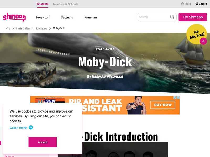 Shmoop: Moby Dick Activity