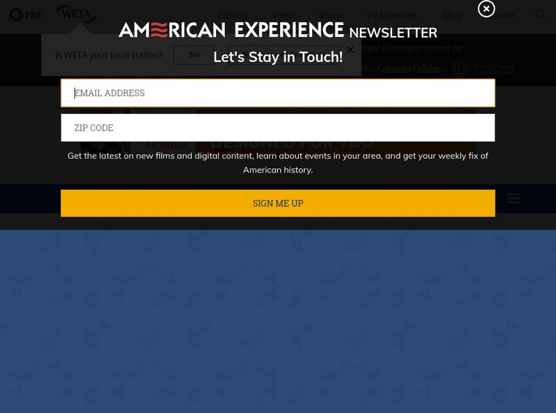 American Experience: Buffalo Bill Handout American Experience: Buffalo Bill Handout