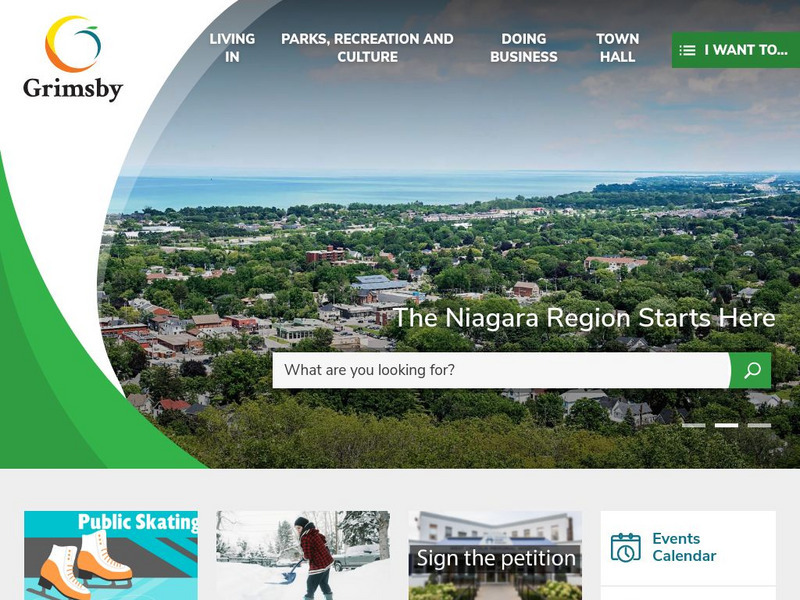 Town of Grimsby: Town of Grimsby Website