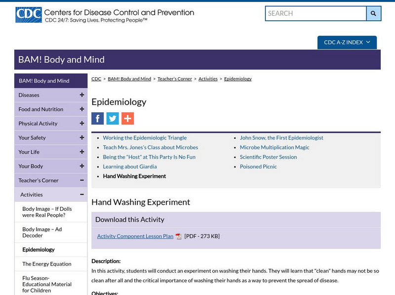Centers For Disease Control Bam Body And Mind Hand Washing Centers For Disease Control Bam Body And Mind Hand Washing