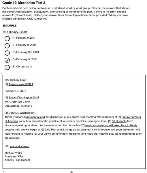 Holt, Rinehart and Winston: Grade 10: Mechanics Test 2 Unknown Type Holt, Rinehart and Winston: Grade 10: Mechanics Test 2 Unknown Type