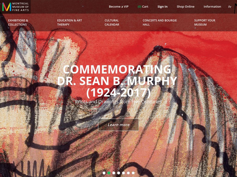 The Montreal Museum of Fine Arts Website The Montreal Museum of Fine Arts Website