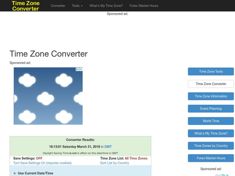 Expedia: Time Zone Converter Activity Expedia: Time Zone Converter Activity