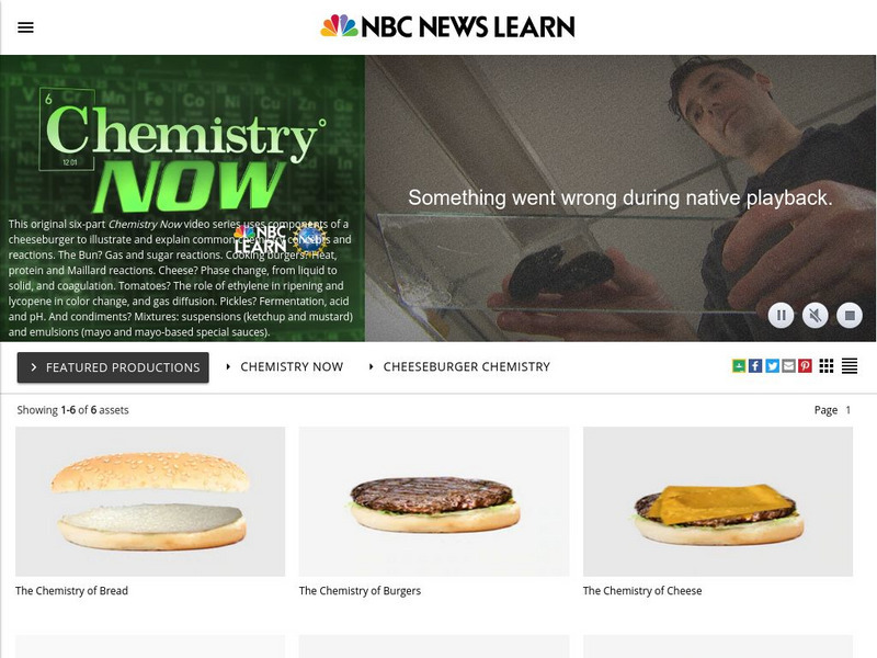 Nbc Learn: Cheeseburger Chemistry Lesson Plan Nbc Learn: Cheeseburger Chemistry Lesson Plan