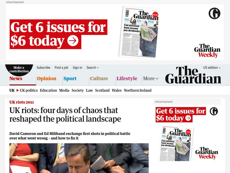 Guardian: Four Days of Chaos That Reshaped the Political Landscape Article