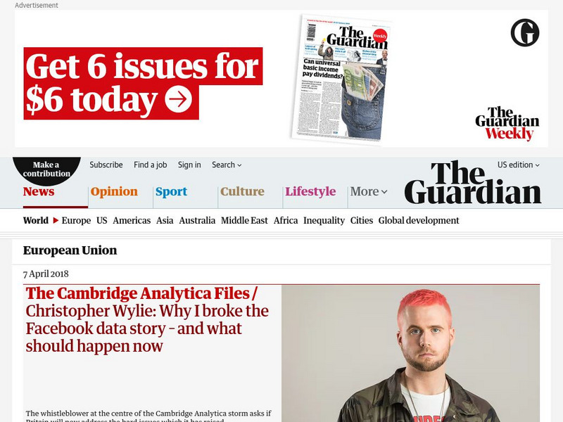 Guardian: European Union News Website Guardian: European Union News Website