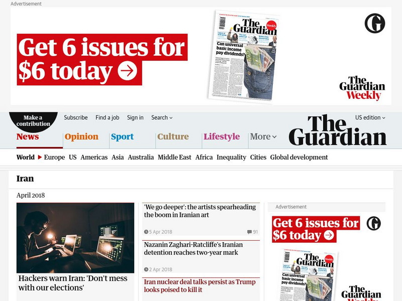 Guardian: Iran News Website Guardian: Iran News Website