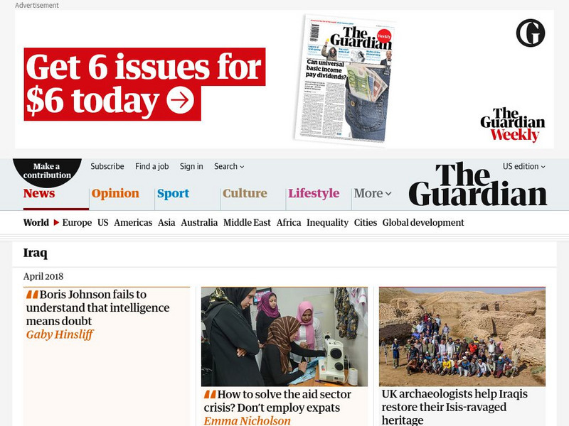 Guardian: Iraq News Website Guardian: Iraq News Website