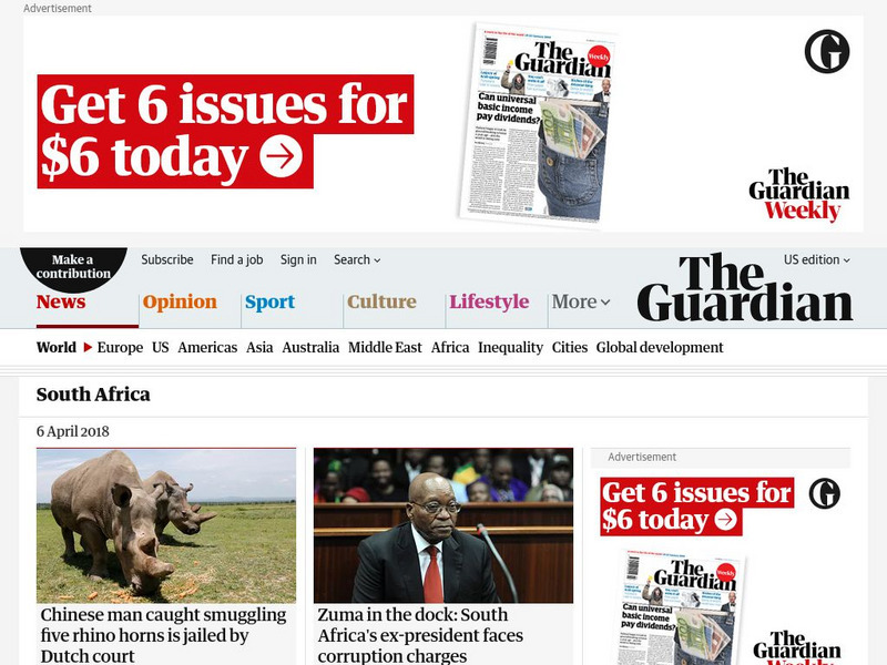 Guardian: South Africa News Website Guardian: South Africa News Website