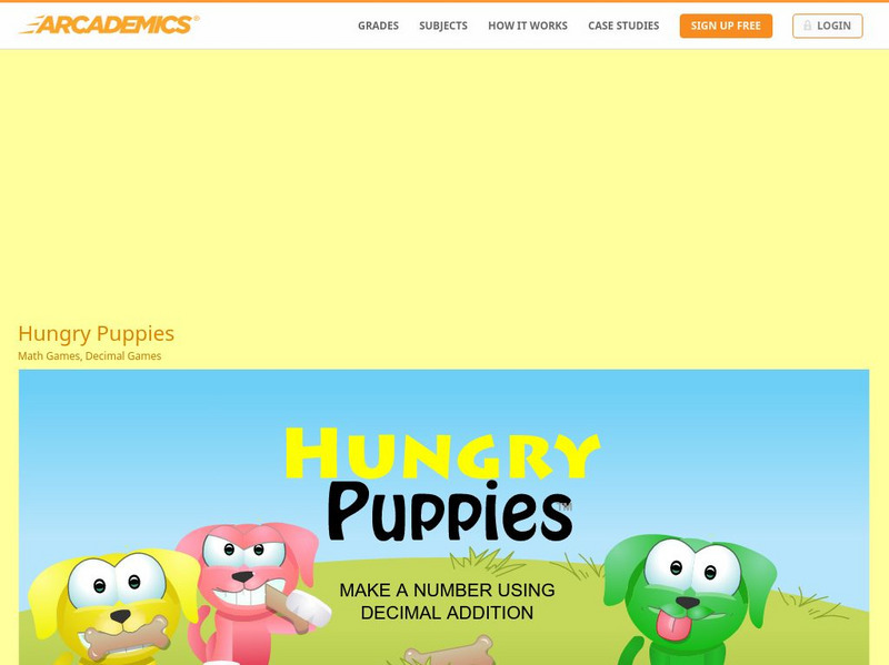 Arcademics: Hungry Puppies Interactive Arcademics: Hungry Puppies Interactive