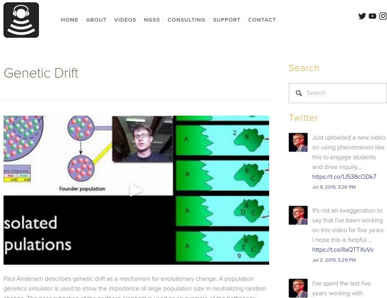 Bozeman Science: Genetic Drift Instructional Video