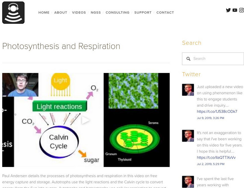 Bozeman Science: Photosynthesis and Respiration Instructional Video Bozeman Science: Photosynthesis and Respiration Instructional Video