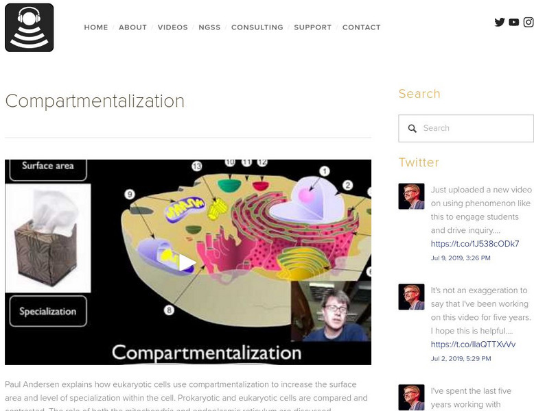Bozeman Science: Compartmentalization Instructional Video