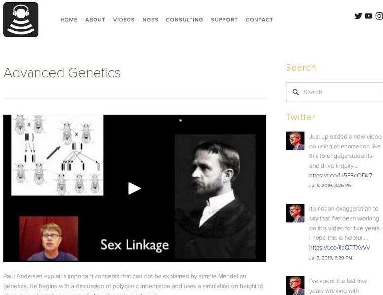 Bozeman Science: Advanced Genetic Instructional Video Bozeman Science: Advanced Genetic Instructional Video