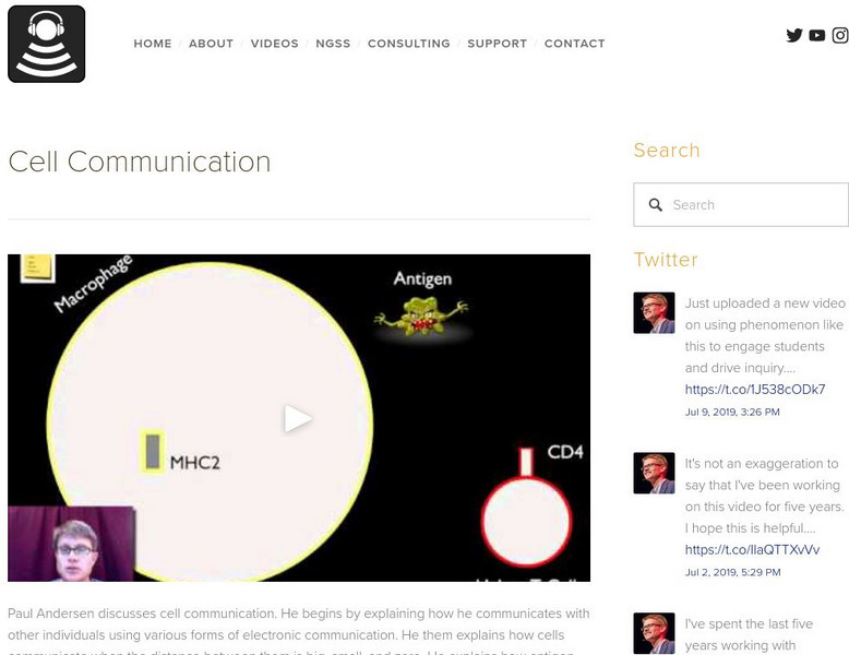 Bozeman Science: Cell Communication Instructional Video Bozeman Science: Cell Communication Instructional Video