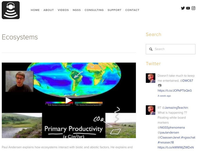 Bozeman Science: Ecosystems Instructional Video Bozeman Science: Ecosystems Instructional Video