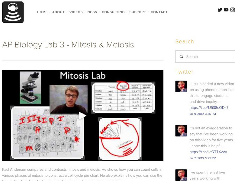 Bozeman Science: Ap Biology Lab 3 Mitosis & Meiosis Instructional Video Bozeman Science: Ap Biology Lab 3 Mitosis & Meiosis Instructional Video