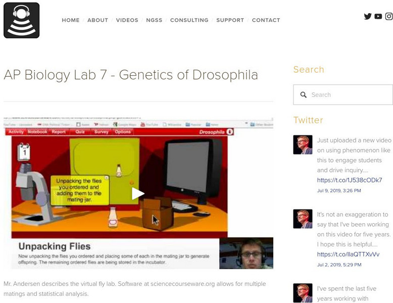Bozeman Science: Ap Biology Lab 7 Genetics of Drosophila Instructional Video Bozeman Science: Ap Biology Lab 7 Genetics of Drosophila Instructional Video