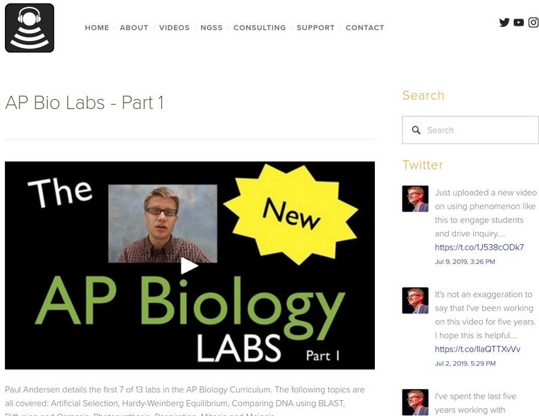 Bozeman Science: Ap Biology Labs Part 1 Instructional Video Bozeman Science: Ap Biology Labs Part 1 Instructional Video