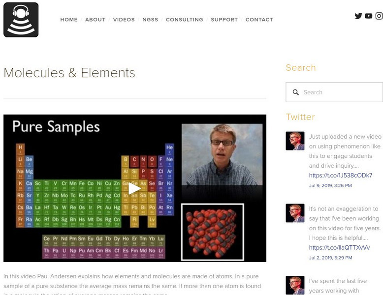 Bozeman Science: Ap Chemistry: Molecules & Elements Instructional Video Bozeman Science: Ap Chemistry: Molecules & Elements Instructional Video