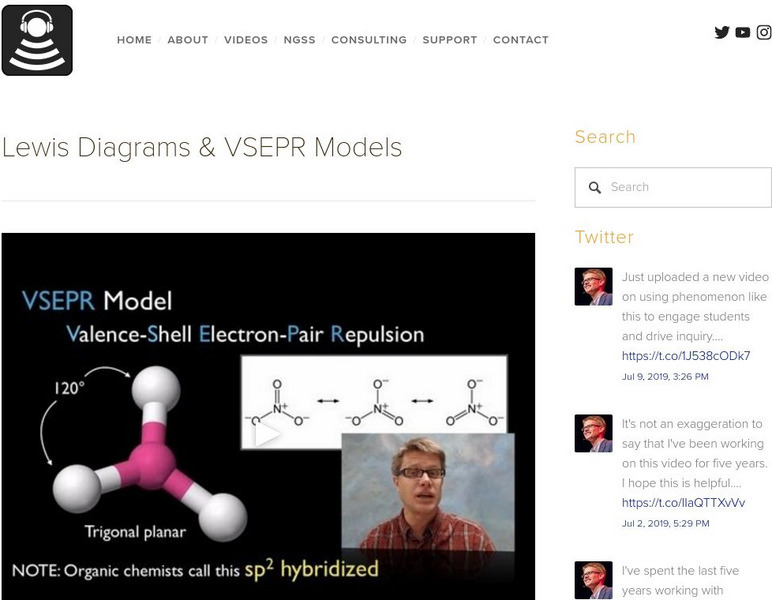 Bozeman Science: Ap Chemistry: Lewis Diagrams & Vsepr Models Instructional Video Bozeman Science: Ap Chemistry: Lewis Diagrams & Vsepr Models Instructional Video