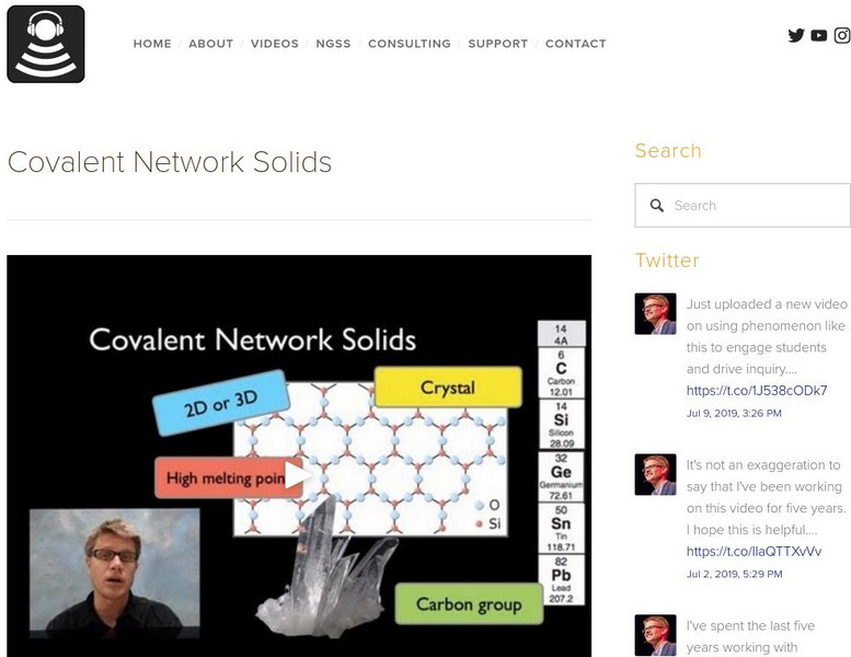 Bozeman Science: Ap Chemistry: Covalent Network Solids Instructional Video Bozeman Science: Ap Chemistry: Covalent Network Solids Instructional Video