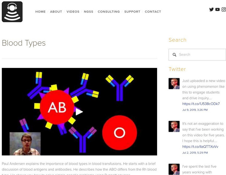 Bozeman Science: Blood Types Instructional Video