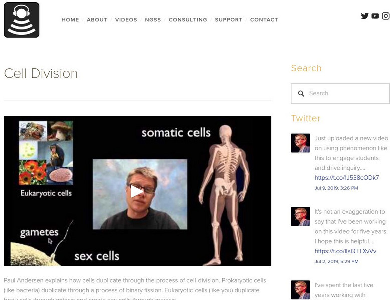 Bozeman Science: Cell Division Instructional Video Bozeman Science: Cell Division Instructional Video