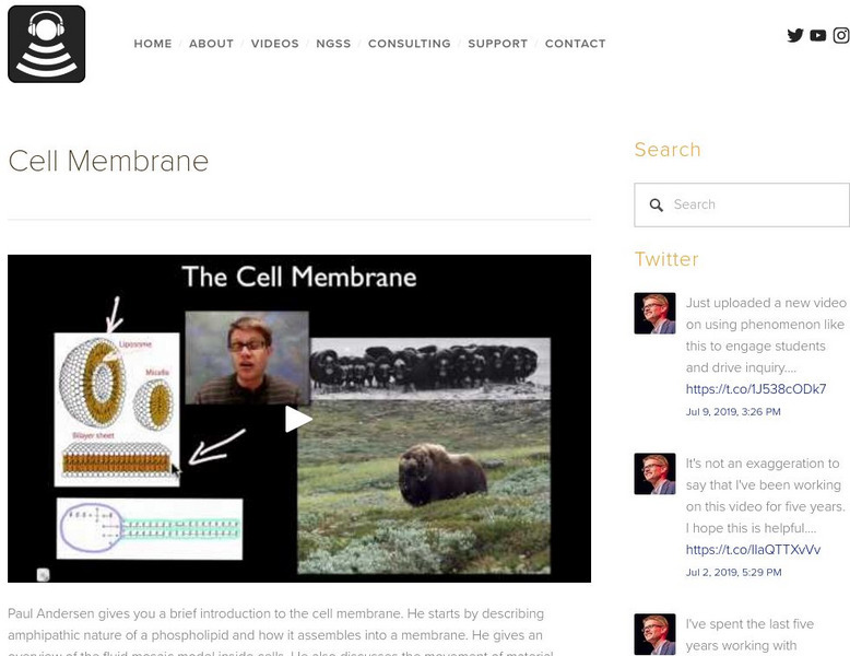 Bozeman Science: Cell Membrane Instructional Video Bozeman Science: Cell Membrane Instructional Video