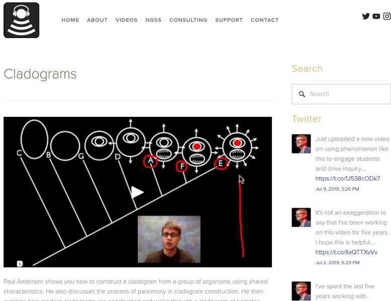 Bozeman Science: Cladograms Instructional Video Bozeman Science: Cladograms Instructional Video