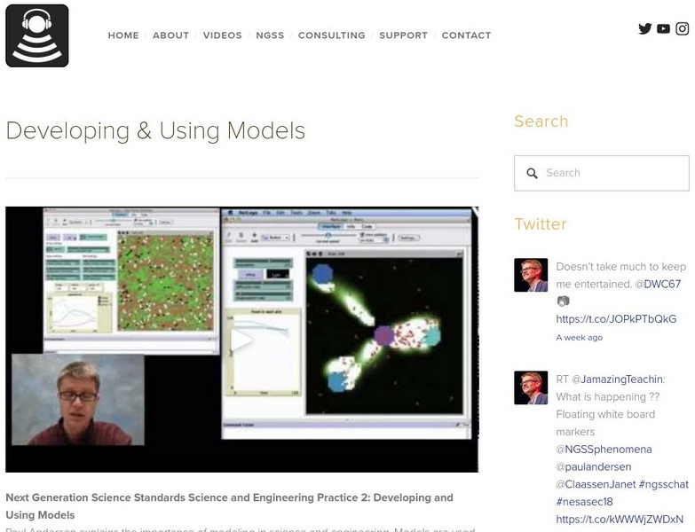 Bozeman Science: Developing & Using Models Instructional Video Bozeman Science: Developing & Using Models Instructional Video