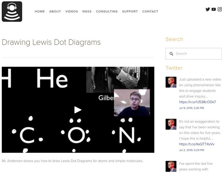 Bozeman Science: Drawing Lewis Dot Diagrams Instructional Video Bozeman Science: Drawing Lewis Dot Diagrams Instructional Video